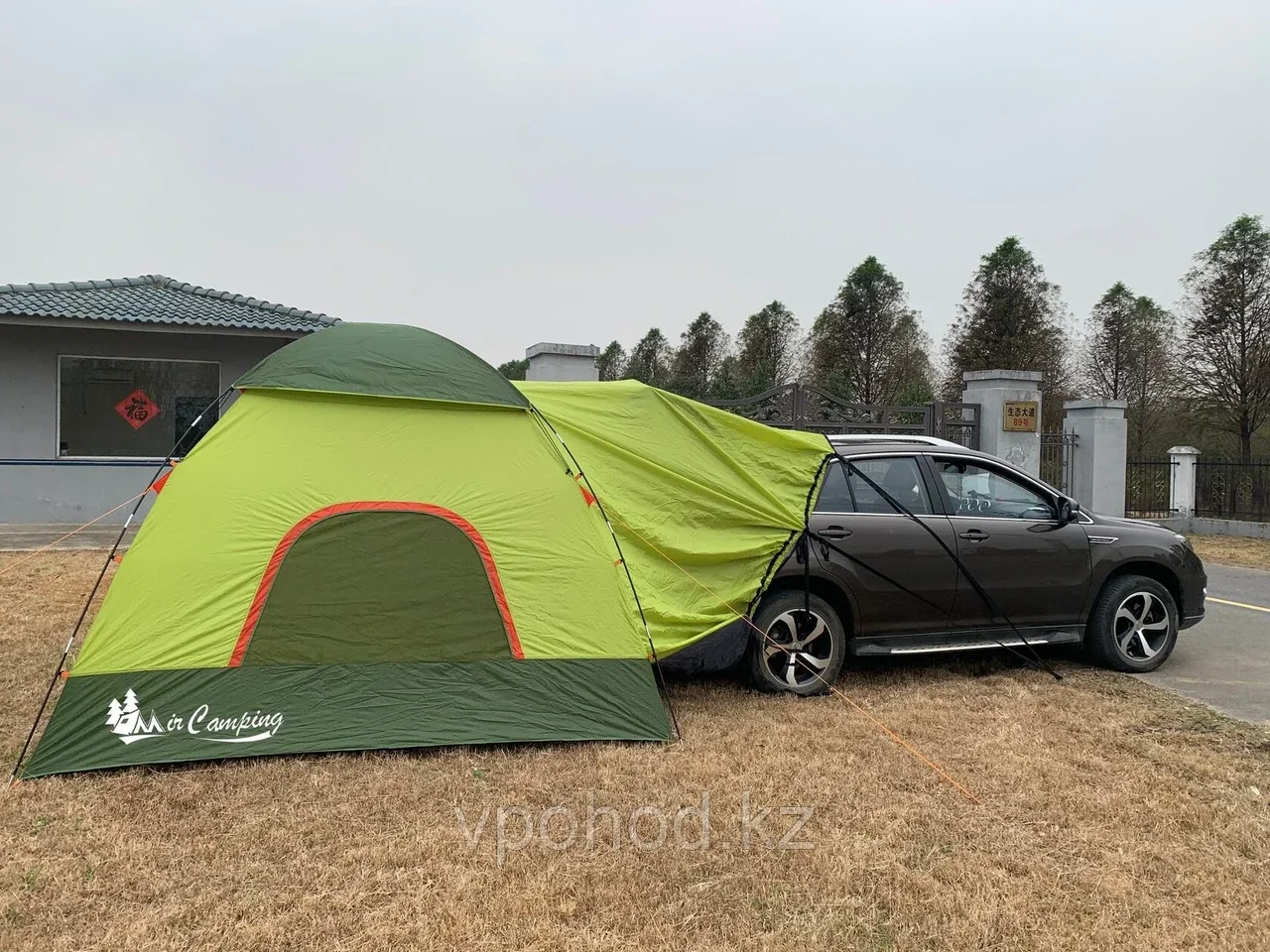 Палатка Mircamping 1900 6-ти местная с тамбуром для автомобиля - фото 1 - id-p106877400