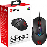 Мышь MSI Clutch GM30 Black GAMING Mouse