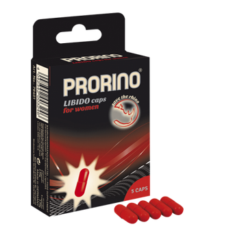 Биологически активная добавка к пище Ero black line PRORINO Libido Caps 5 шт.