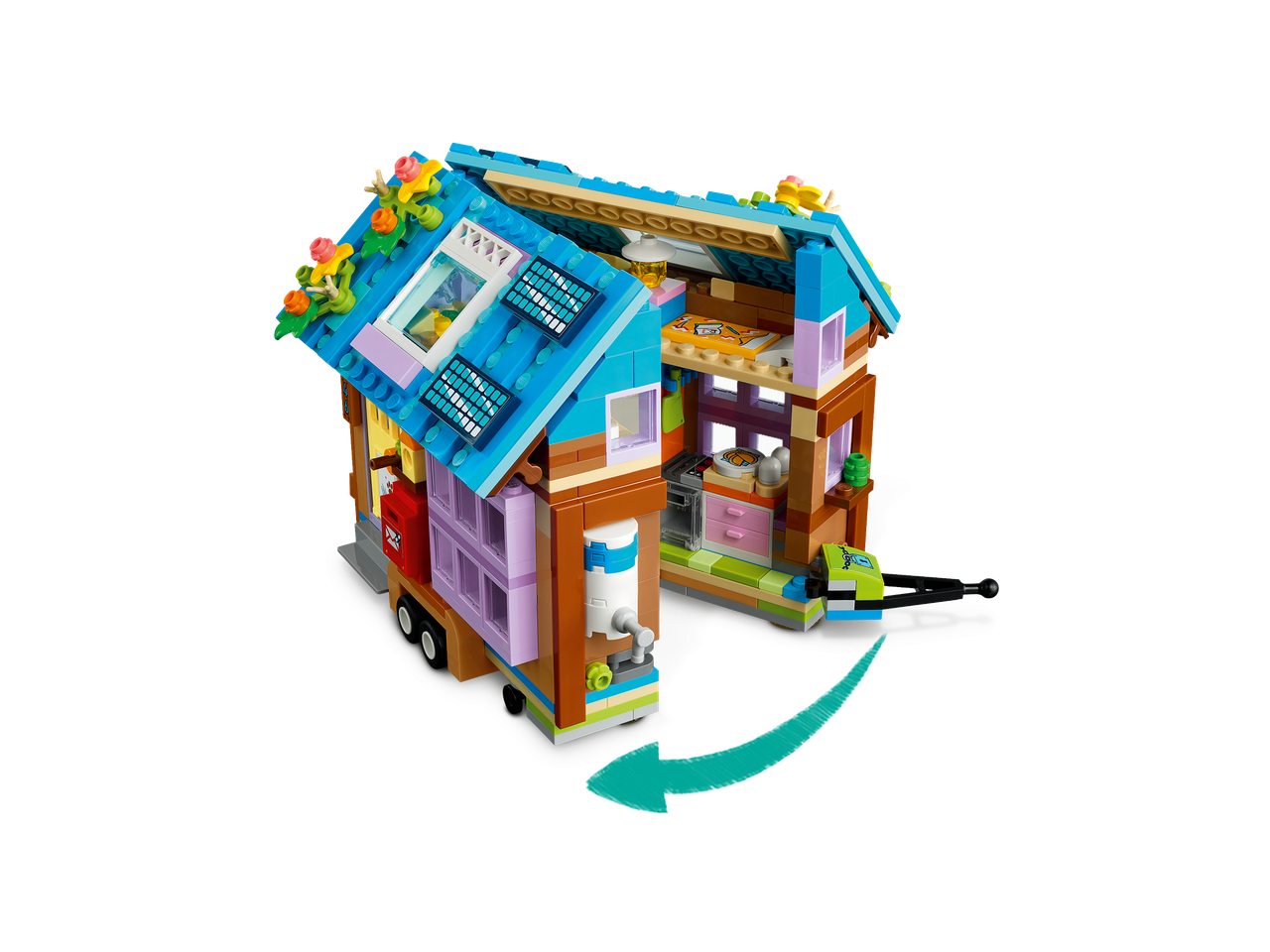 LEGO: Передвижной крошечный домик Friends 41735 - фото 3 - id-p106879582