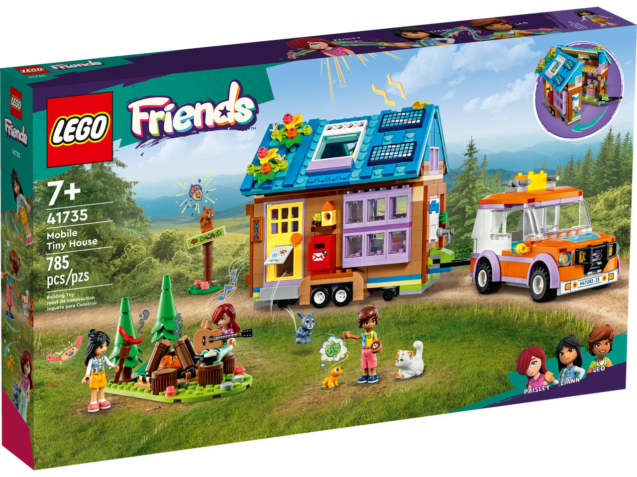 LEGO: Передвижной крошечный домик Friends 41735 - фото 2 - id-p106879582
