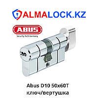 Цилиндр Abus D10 50х60Т ключ/вертушка