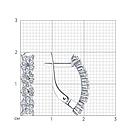 Серьги из серебра с фианитами SOKOLOV 94022398 серебро с родием, с английским замком, фото 3