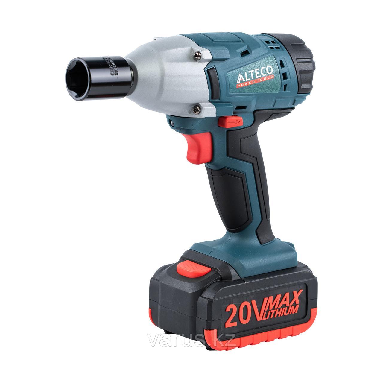 Аккумуляторный ударный гайковёрт Alteco СIW18-400