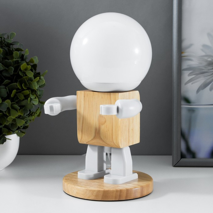 Ночник "Робот" LED 3вт 3000K/6000K USB 13,5х23CM (id 106884155)