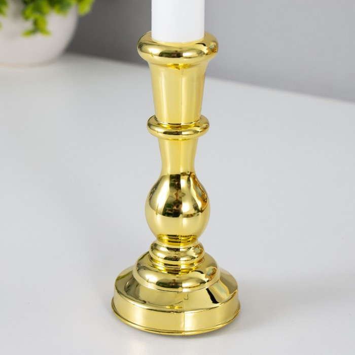 Ночник "Свечи" LED от батареек золото 5,5х5,5х30 см (id 106890408)