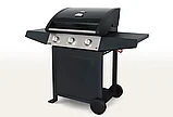 Газовый гриль 3 основных горелки (без боковой) SG300, фото 2