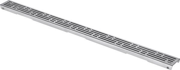 Декоративная решетка TECEdrainline "basic", нержавеющая сталь, сатин, для душевого канала, прямая 700 - фото 1 - id-p106909338