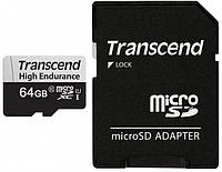 Transcend Карта памяти MicroSD 64GB Transcend TS64GUSD350V