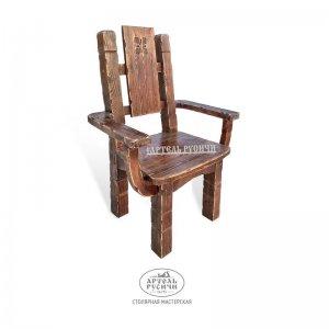 Кресло из массива под старину "Суздальское" - фото 1 - id-p106130268