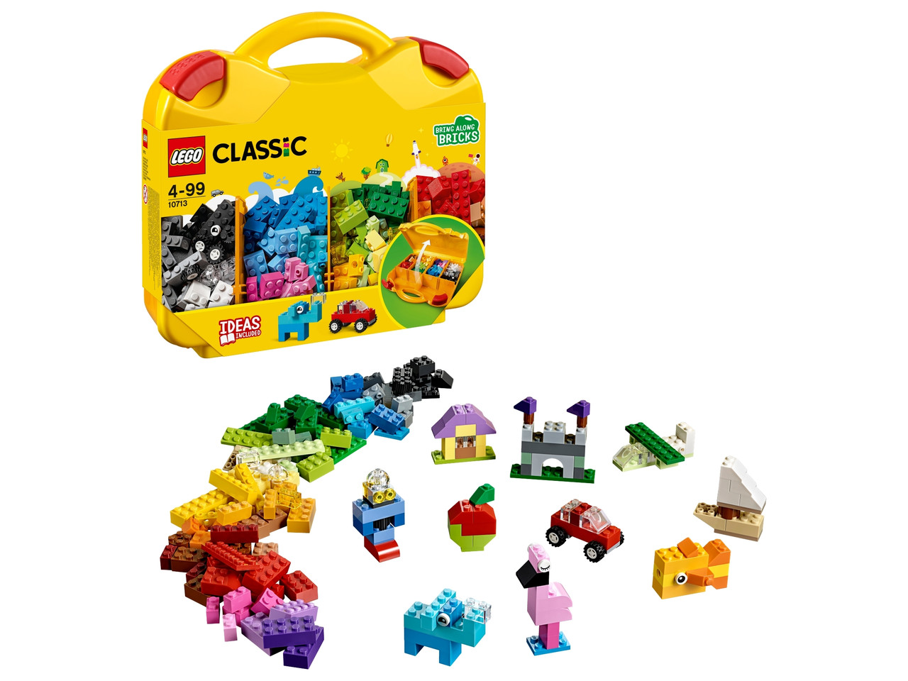 LEGO: Чемоданчик для творчества и конструирования Classic 10713 - фото 1 - id-p106928069