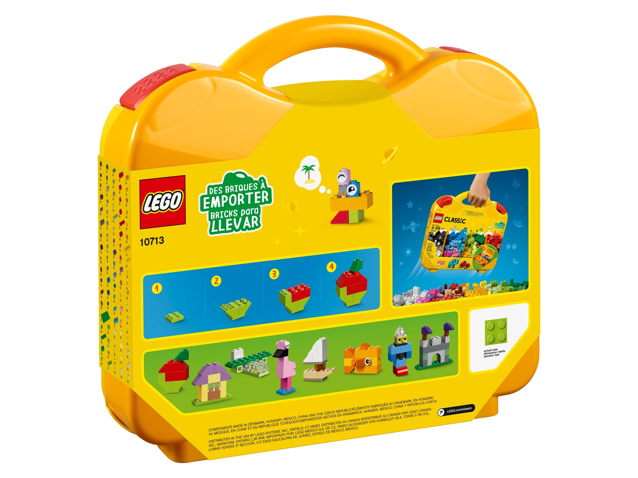 LEGO: Чемоданчик для творчества и конструирования Classic 10713 - фото 9 - id-p106928069