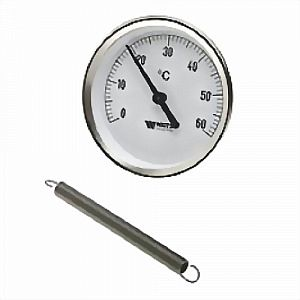 Термометр 30-80 °С с датчиком для бака-водонагревателя Logalux LT/1, фото 2
