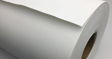 Холст матовый хлопковый натуральный 1,27х18м (465гр/м2)