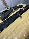Средний пластиковый дорожный чемодан на 4-х колёсах"Longstar'. Высота 65 см, ширина 41 см, глубина 24 см., фото 8