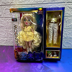 Оригинальная кукла Rainbow High Delilah Fields - Buttercup Yellow Fashion Doll (Байтурсынова 15)