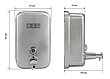 Дозатор жидкого мыла BXG SD-H1 500М, фото 7