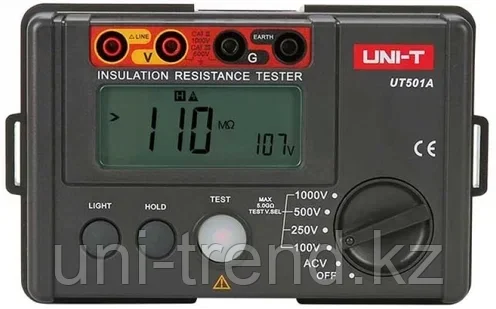 UT501 А UNI-T Измерительный прибор сопротивление изоляции - фото 1 - id-p106836992