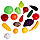 Тележка для супермаркета с фруктами и овощами, цвета МИКС, фото 4