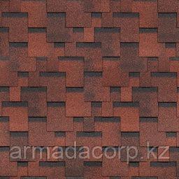 Финская черепица Shinglas Аккорд Красный
