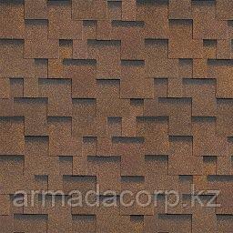 Гибкая черепица Технониколь Shinglas Фокстрот Дуб