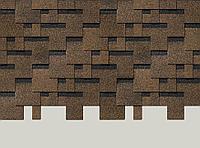 Мягкая кровля Docke Eurasia Лабиринт Коричневый