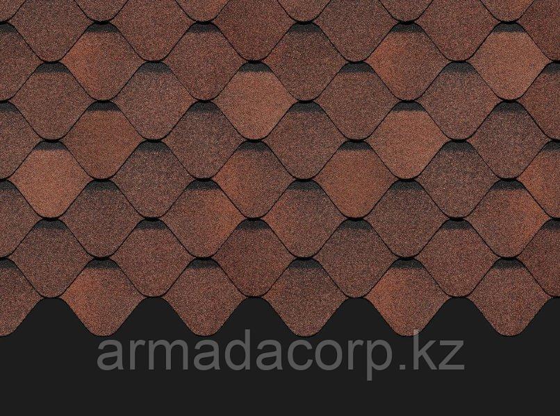 Мягкая кровля Docke Premium Ницца Кофе