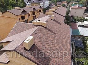 Мягкая кровля Docke Premium Ницца Кофе, фото 3