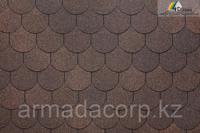 Мягкая кровля Docke Standart Кольчуга Коричневый, фото 1