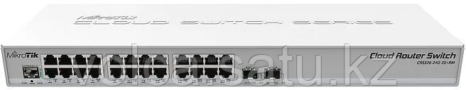Cloud Router Switch MikroTik 24- портовый управляемый коммутатор 3-го уровня (Layer 3)
