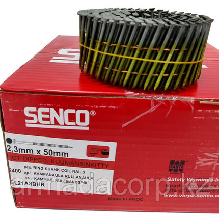 SENCO Барабанные гвозди 2.3х50 Ring HDG 2400 шт., фото 3