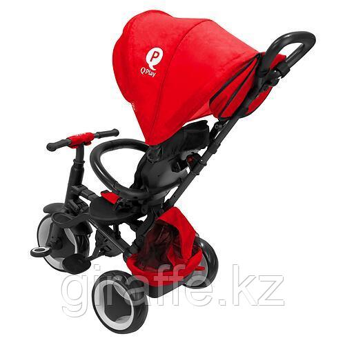 Складной Трехколесный велосипед QPlay S380-8 RITO + EVA Red - фото 4 - id-p106934892