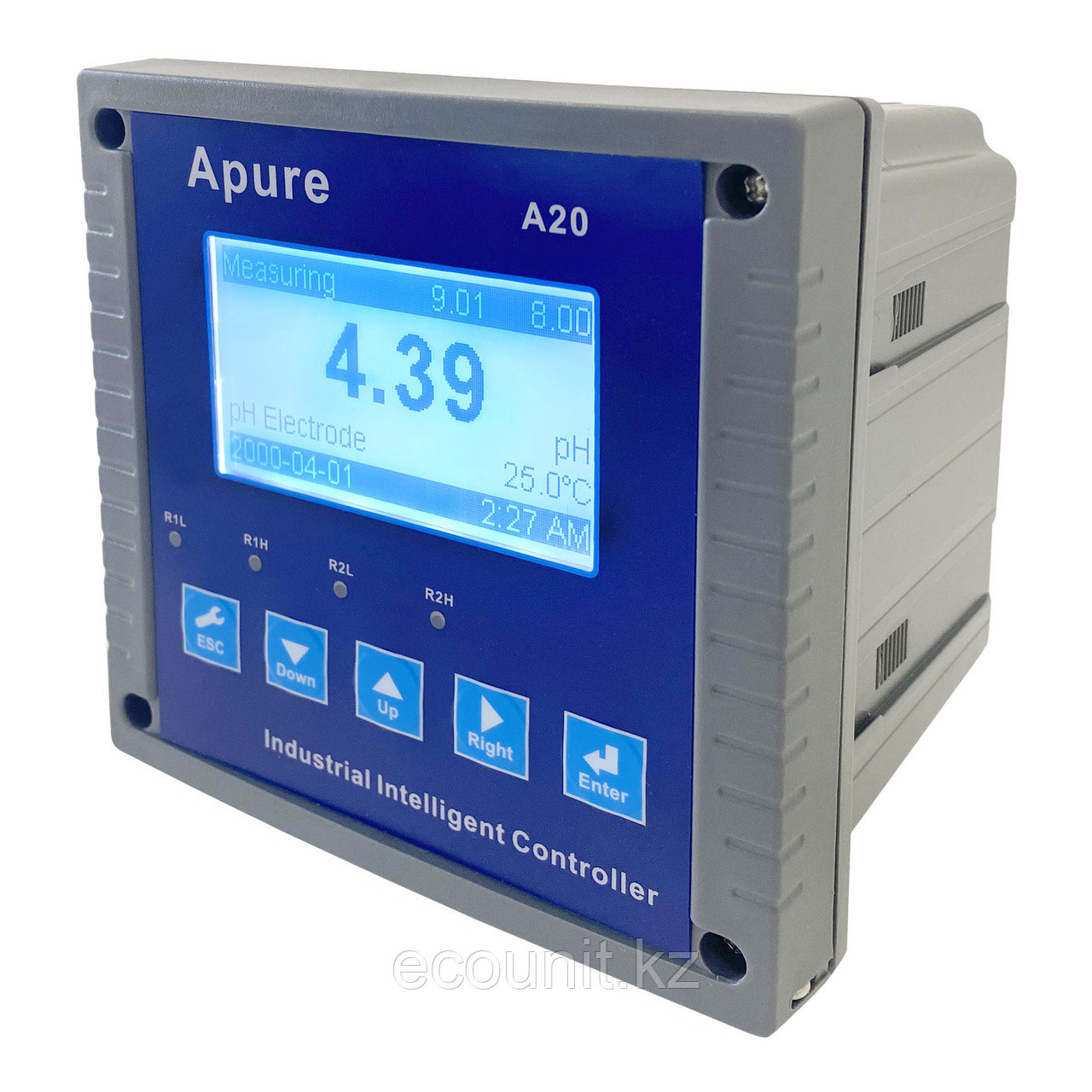 A20PR-SA2 Промышленный pH/ОВП контроллер (реле, выходы RS-485 и 4-20мА, питание 220В) в комплекте с CELL-200 - фото 3 - id-p106934926