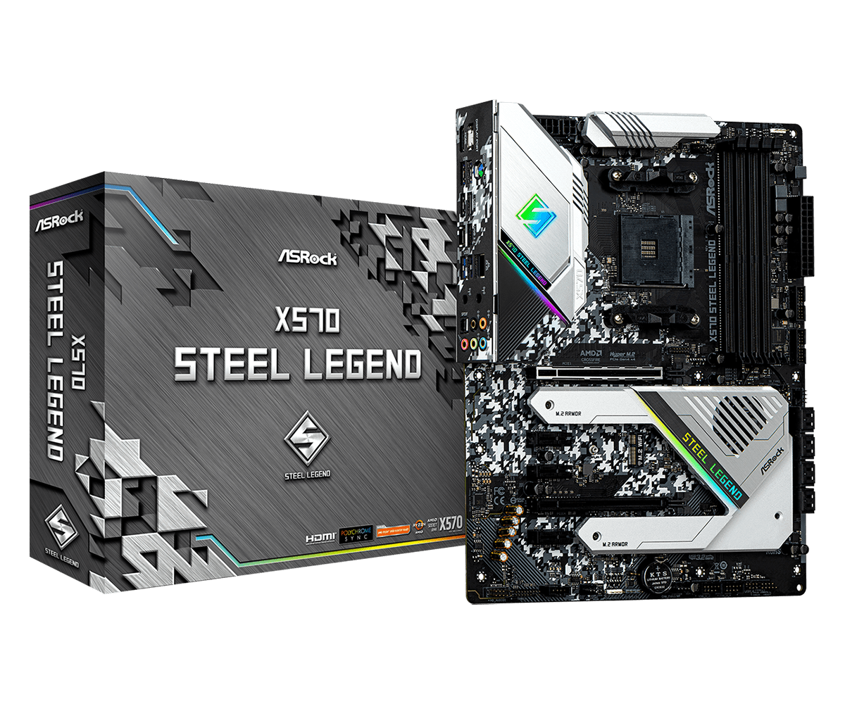 Материнская плата ASRock X570 STEEL LEGEND
