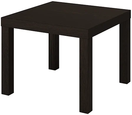 Лайк стол журнальный / придиванный 55х55 см, цвет Дуб темный, фото 2