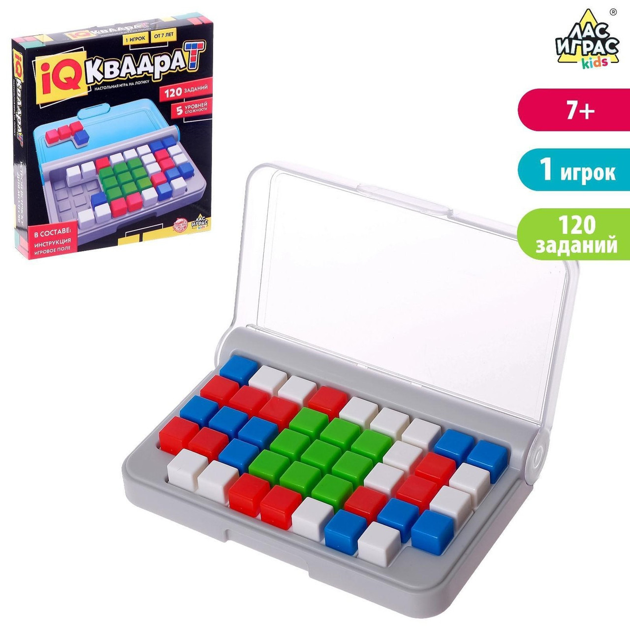 Настольная игра «IQ Квадрат».