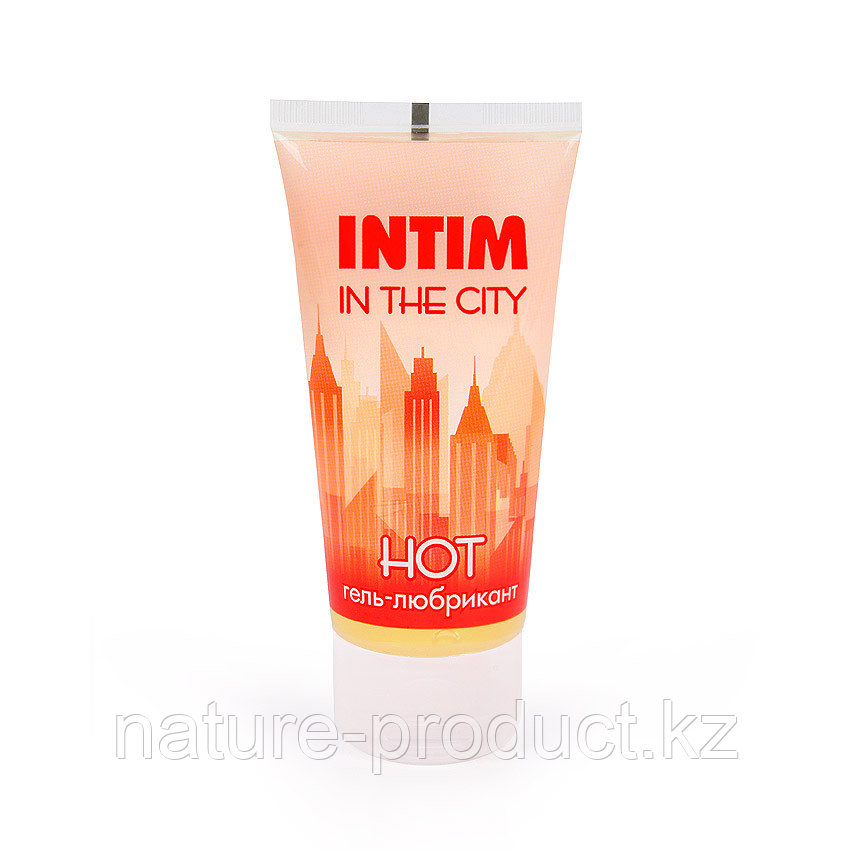 Гель-любрикант INTIM HOT туб пластиковый 60 г