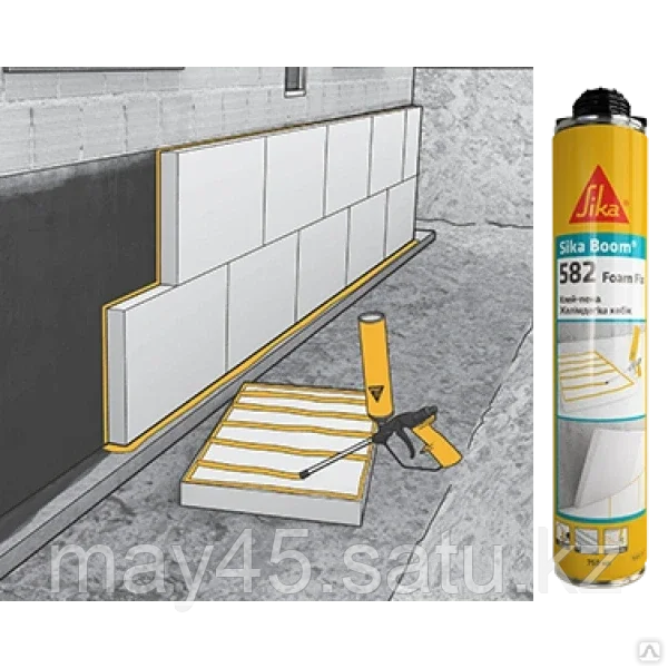 Sika Boom®-582 Foam Fix-клей пена - фото 1 - id-p106945556