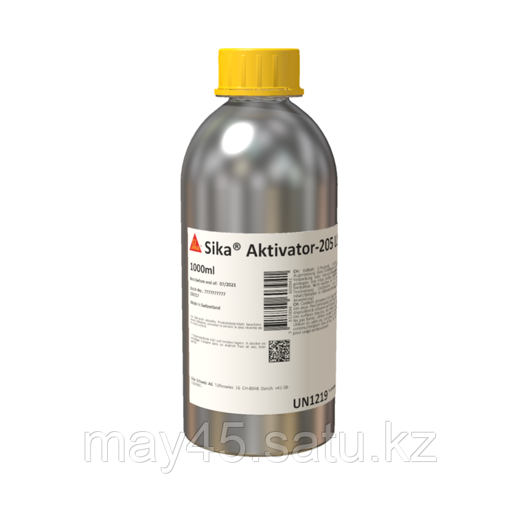 Очиститель для твердых поверхностей Sika Aktivator 205 1000 мл - фото 2 - id-p106946095