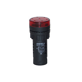 Звуковой светодиод ANDELI AD16-22M/R 24V