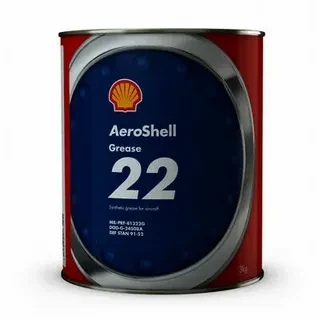 AEROSHELL GREASE 22,Аэрошелл смазка общего назначения ASG22, банка 3 кг // MIL-PRF-81322G и G-395 // (Z21202) - фото 1 - id-p106947369
