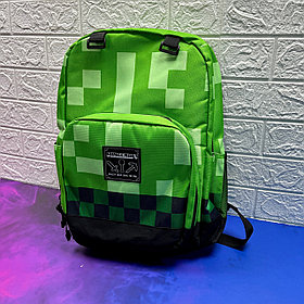 Рюкзак стилизованный под Крипера - Minecraft (лицензия)