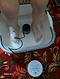 Детокс-аппарат с ионным очищением, вибрирующий Электрический мини-прибор для ухода за ногами, с гидромассажем, фото 5