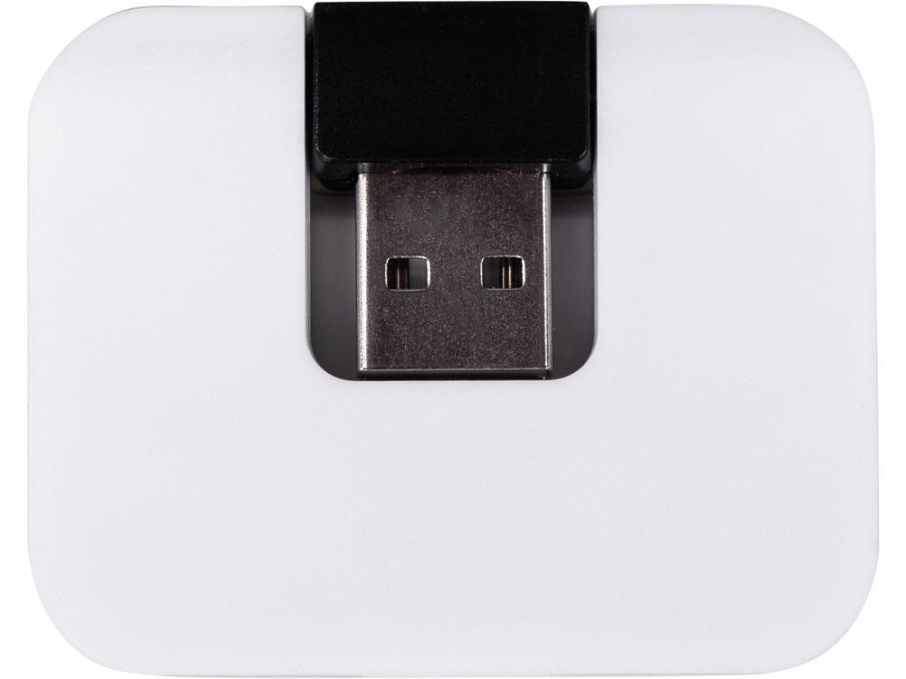 USB Hub Gaia на 4 порта, белый - фото 4 - id-p106958153