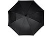 Зонт-трость 1084 Colorline с цветными спицами и куполом из переработанного пластика, черный/синий, фото 6