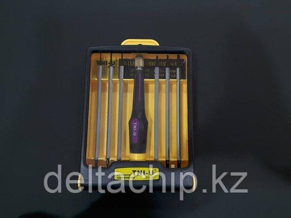 1PK-212H Рычаг-отвертка с набором бит 10шт. ProsKit