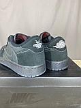 Кроссовки Travis Scott x Air Jordan 1 Low OG SP ‘Black Phantom’, фото 3