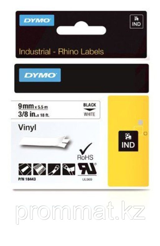 Лента DYMO для принтеров DYMO LM 160, 210D, 280, PnP, 420P, 500 TS; Rhino Pro 6000, 5200, 4200