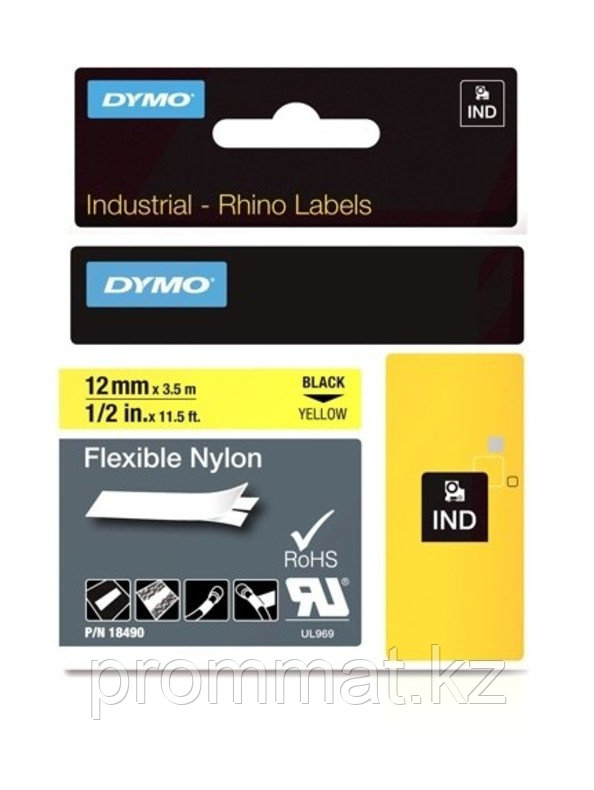 Лента DYMO для принтеров DYMO LM 160, 210D, 280, PnP, 420P, 500 TS; Rhino Pro 6000, 5200, 4200
