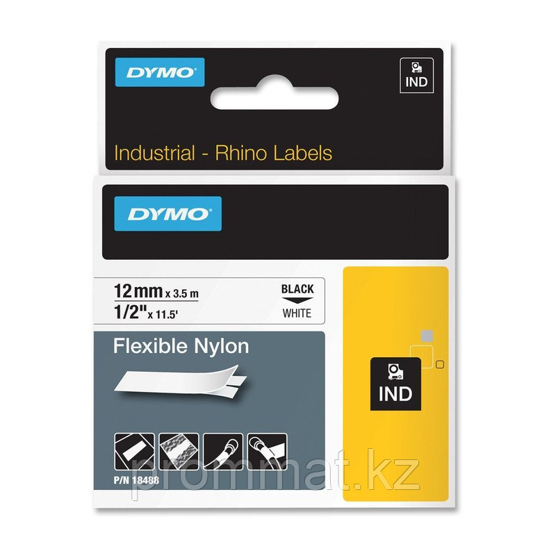 Лента DYMO для принтеров DYMO LM 160, 210D, 280, PnP, 420P, 500 TS; Rhino Pro 6000, 5200, 4200
